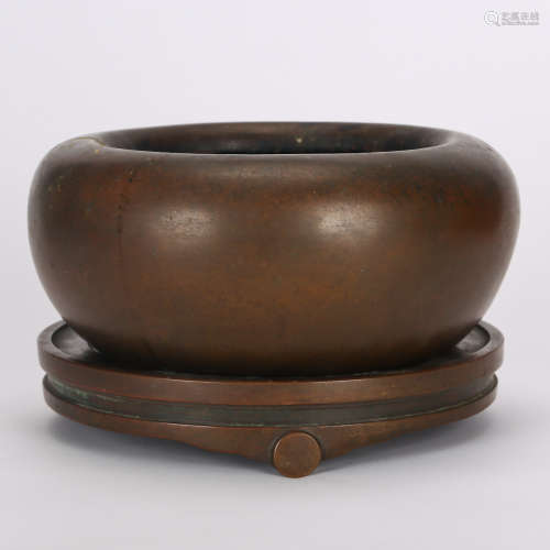 CHINESE BRONZE CENSER