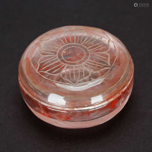 CHINESE CRYSTAL INK PASTE BOX