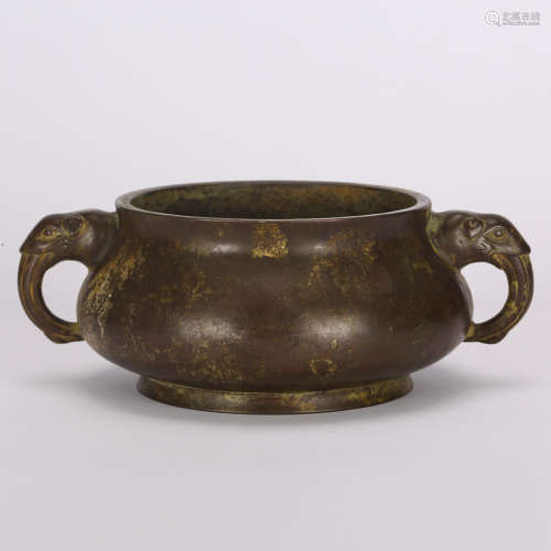 CHINESE BRONZE CENSER