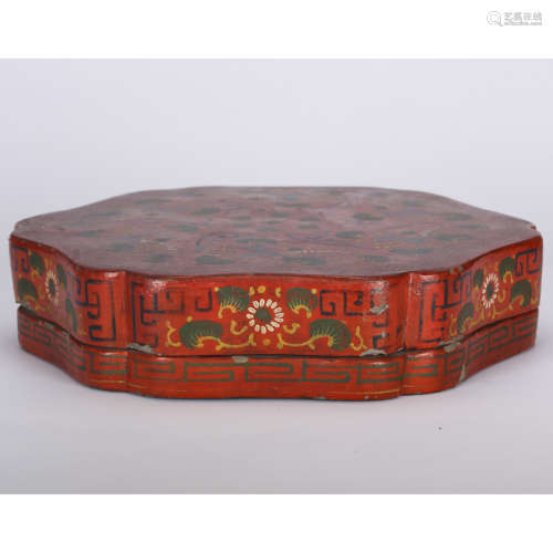 CHINESE LACQUER WOOD BOX