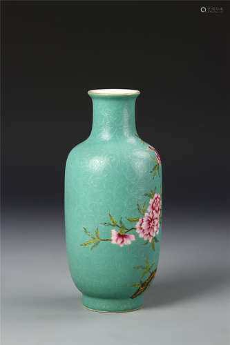 Chinese Famille Rose Vase