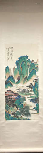 Feng Chaoran, Mountain Recluse In Bleakness Surrounded By Clouds