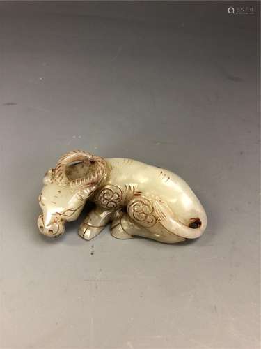 Chinese Jade Cow