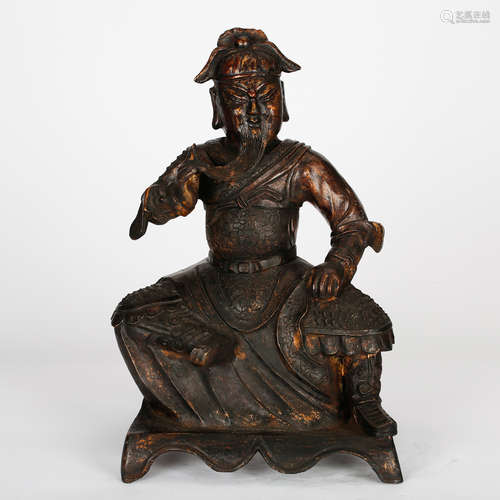 CHINESE BRONZE FIGURINE