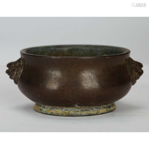 CHINESE BRONZE CENSER