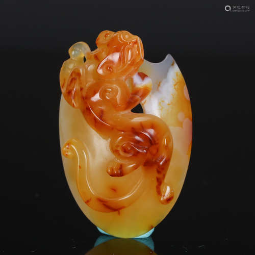 CHINESE JADE CARVED PENDANT