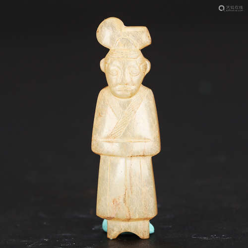 CHINESE JADE FIGURINE