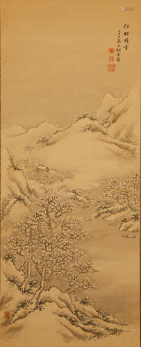 CHINESE INK AND COLOR PAINTING