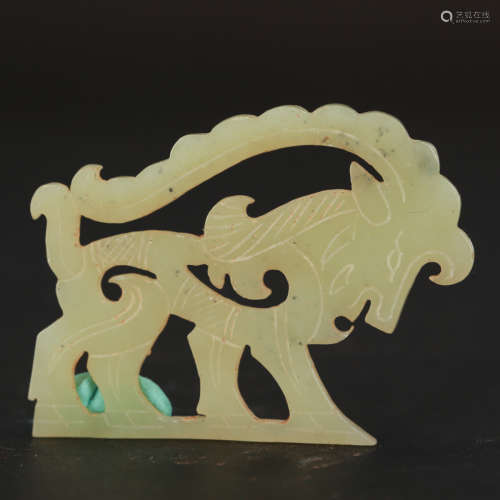 CHINESE JADE CARVING OF SHEEP