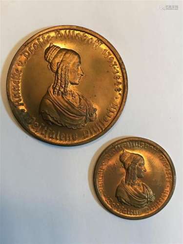 1923 German Notgeld 100 and 500 mark