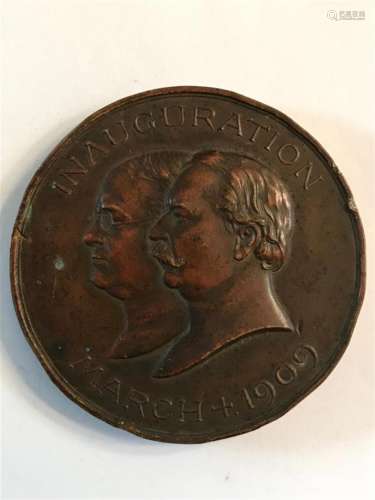 1909 William Howard Taft Inaugural Medal