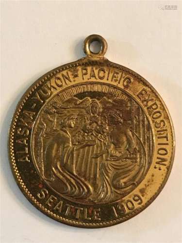 1909 Alaska-Yukon-Pacific Exposition Medal