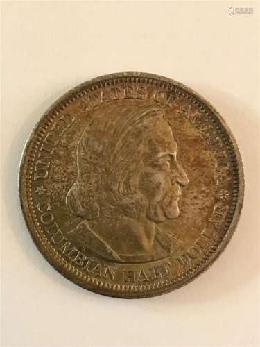 1893 United States Columbian Half Dollar