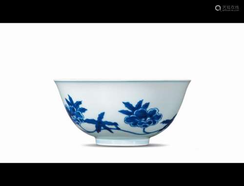 A BLUE AND WHITE 'PALACE' BOWL, CHENGHUA MARK