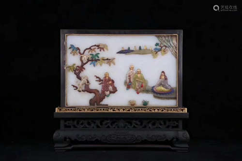 A ZITAN EMBED JADE SCREEN