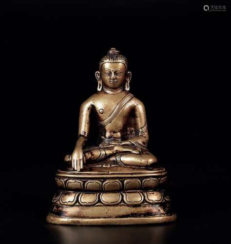 15-16世纪 铜释迦牟尼佛