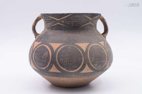 CLAY POT WITH HANDLES