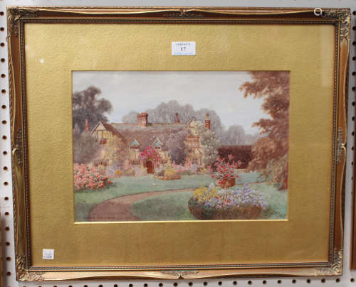 James Matthews - 'At Bury, Sussex', late 19th/early 20th century watercolour, signed and titled,