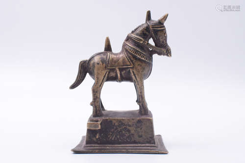 BRONZE CAST 'HORSE' FIGURE