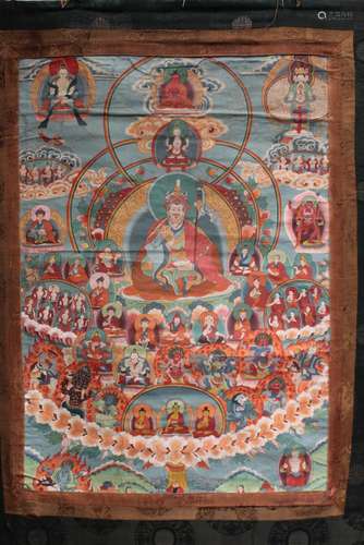 A Tibetan Thangka