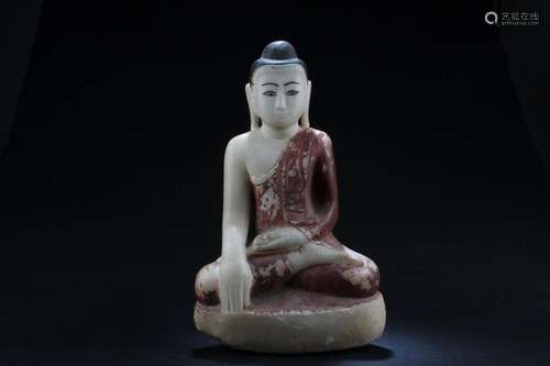 Antique Thai Buddha Statue