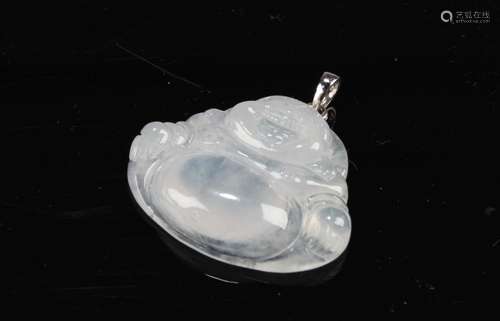 Chinese Jade Buddha Pendant