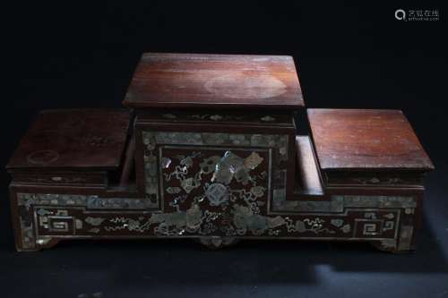 Chinese Hardwood Stand, Possibly HuangHuaLi