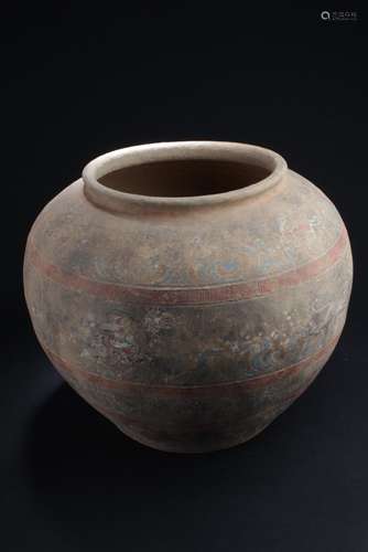 Large Chinese Pottery Jar