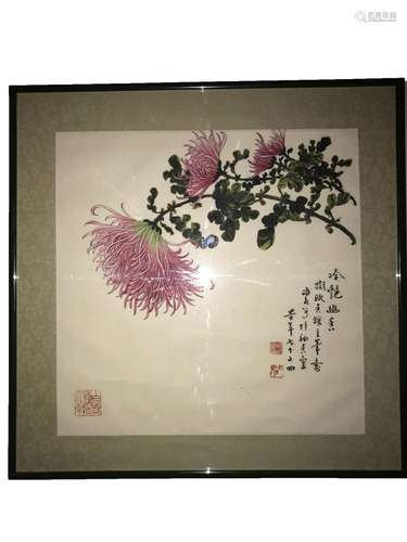 Chinese Framed Painting