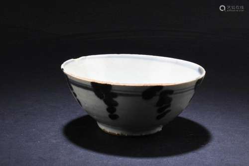 Chinese Blue & White Porcelain Bowl