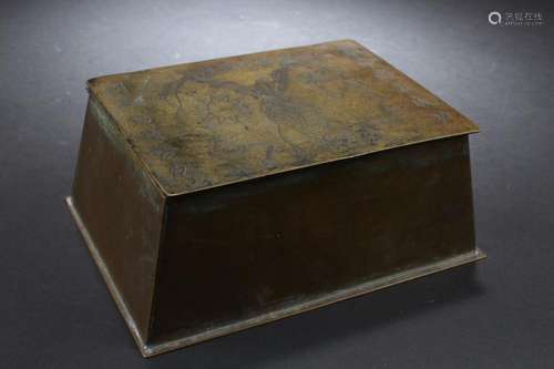 Antique Chinese Bronze Box