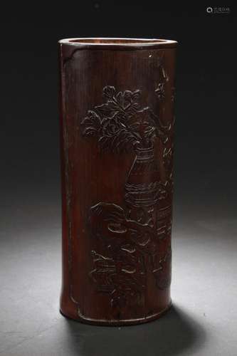 Chinese Bamboo Brushpot