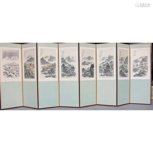 A Large Chinese Painting Album