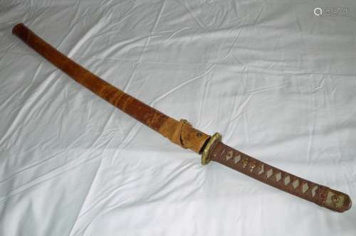 WW2 Japanese Samurai Officer Sword Early Blade