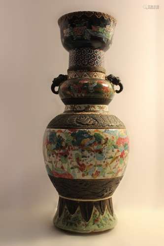 Chinese Rose Madelia Vase