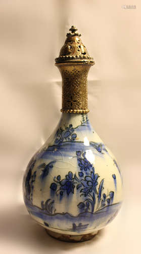 Chinese Blue and White Porcelain Vase