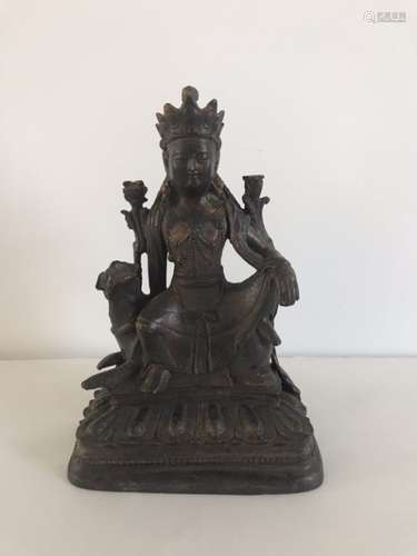 Chinese Bronze Buddha