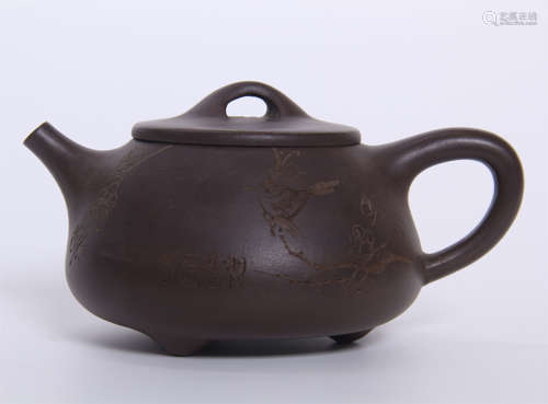 CHINESE YIXING ZISHA TEA POT