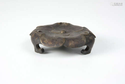 Qing, Bronze Censor Stand