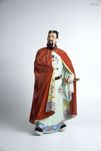 Porcelain Figure of Zheng Chenggong