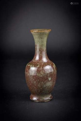 A Small Copper-red Vase