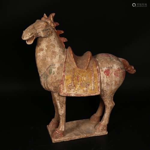 Chinese Pottery Sancai Camel