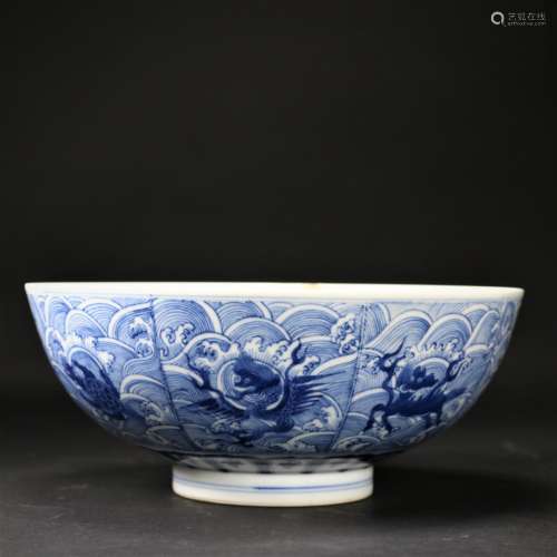 A Chinese Blue and White Bowl,Kangxi period