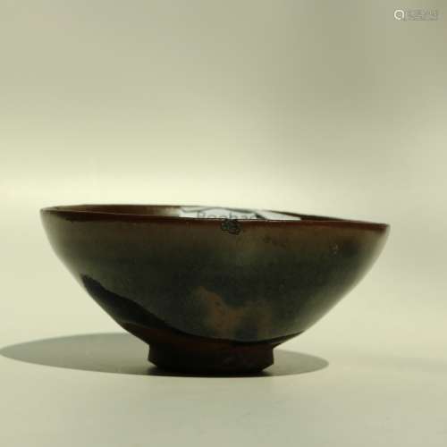Chinese Jian ware 'Hare's Fur'Bowl,Song dynasty