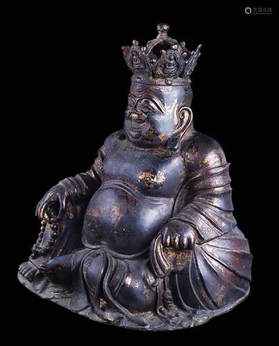 Chinese Gilt Bronze Buddha