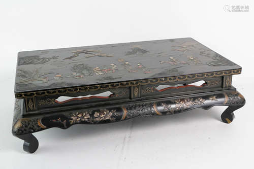 Chinese Lacquer Small Table