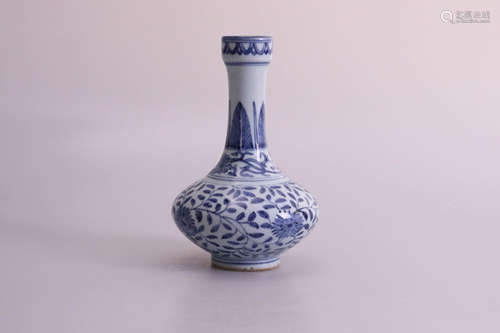 Chinese Blue And White Porcelain Vase