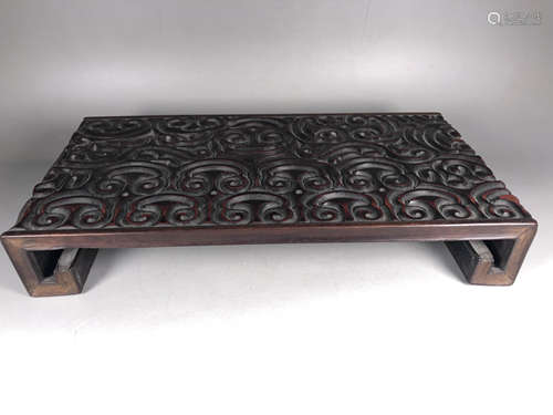 Very Rare Chinese Carved Lacquer