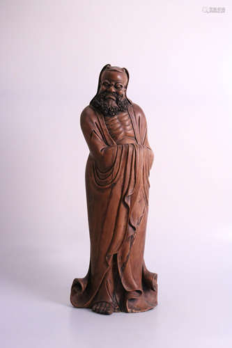 Chinese Huang Hua Li Wood Buddha