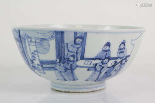 Chinese Blue and White Bowl